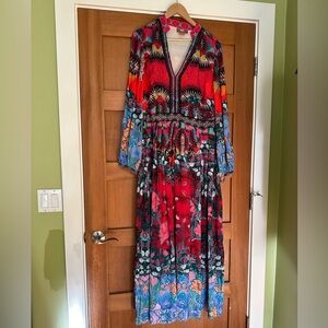 Anthropologie x Bhanuni by Jyoti Patterned Maxi Dress